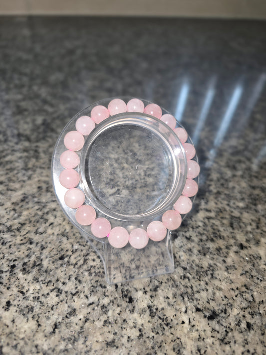 Rose quartz bracelet